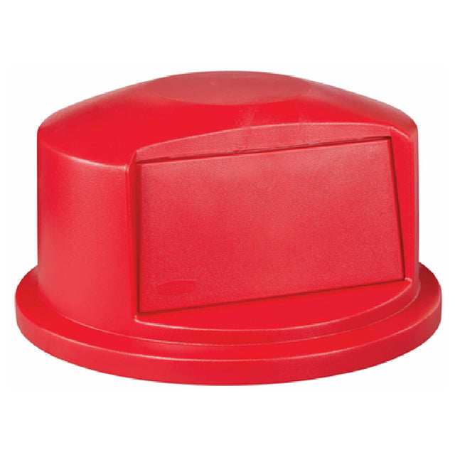 Rubbermaid FG265788RED BRUTE® Dome Top 27-1/4"D X 14-1/2"H For 2655 Container