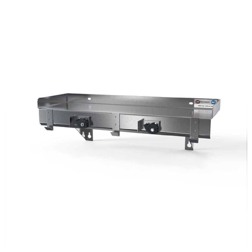 NBR Equipment WS-US Premium Utility Shelf 24"W × 8"D 18/304 Stainless Steel Construction