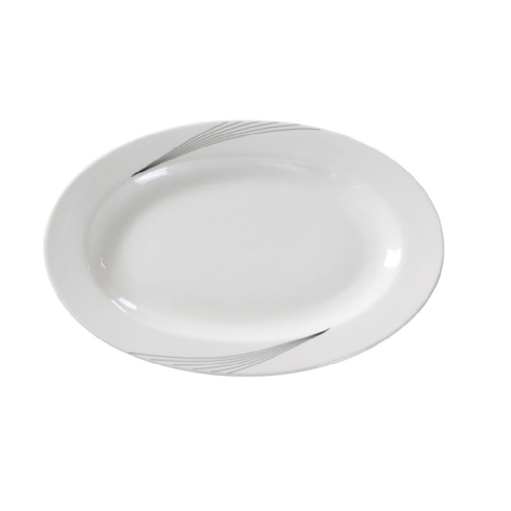Yanco UR-214 Urban Line Platter 14"L X 10-1/2"W Oval