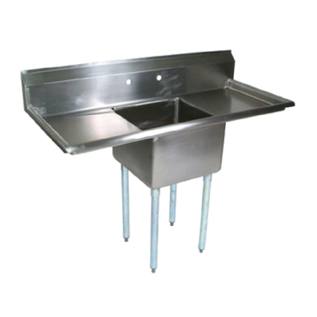 John Boos E1S8-18-12T18 E-Series Sink 1-compartment 54"W X 23-1/2"D X 43-3/4"H Overall Size