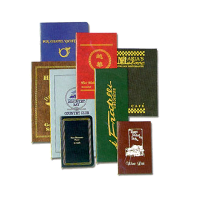 Menu Solutions DLG Menu Cover Holds 22" X 17" (open) Holds 11" X 17" Folded Insert With Elastic Loops Or Barbs (not Included)