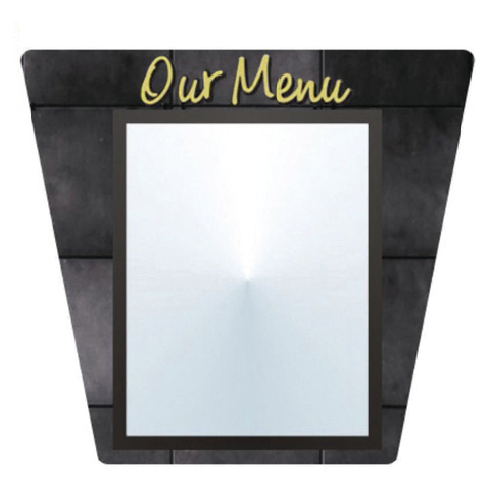 Hubert 83331 - Menu Board, 1-pocket, Wall-mount