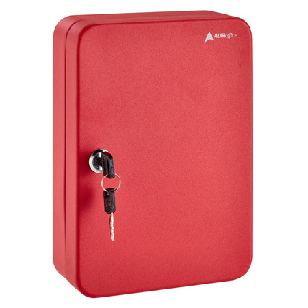 Alpine Industries ADI681-48-RED Key Cabinet 48 Key Capacity Key Lock