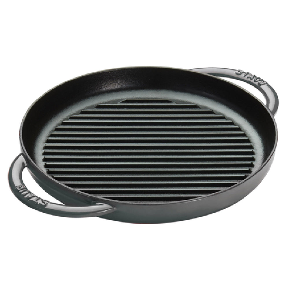Zwilling 1203018 Staub® Pure Grill 10" Dia. (13.5" X 10.5" X 1.5" O.A.) Round