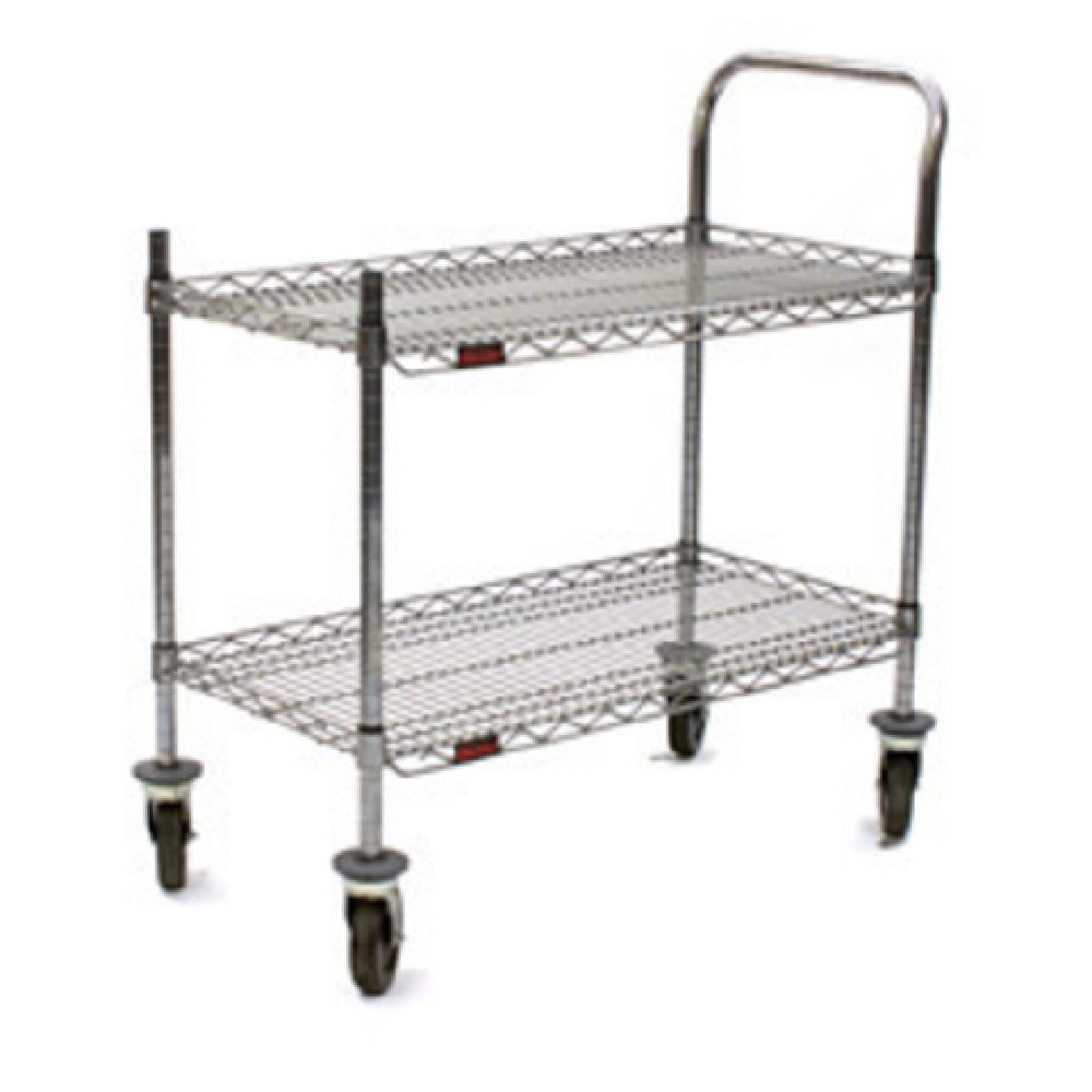 Eagle Group U2-1836C-RP - Red-i-Pak® Utility Cart, 2-tier, 36"W X 18"D X 36-1/2"H