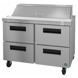 Hoshizaki SR48B-12D4 - Steelheart Series Sandwich Top Refrigerator, Reach-in, Two-section