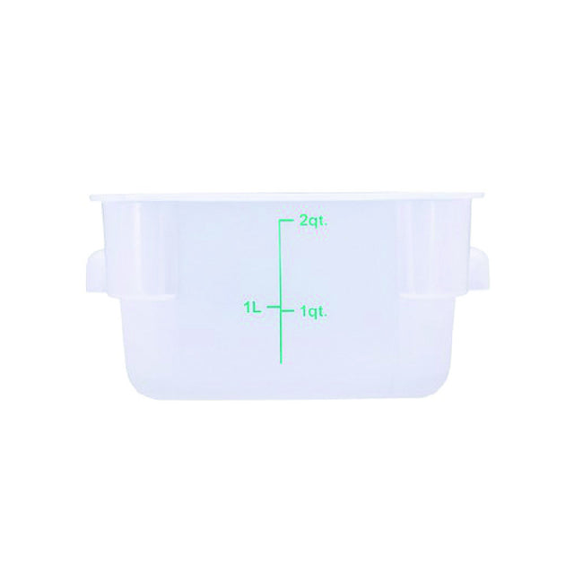 Hubert 36351 - CenPro® Food Storage Container, 7"W X 7"D X 3-7/8"H, Square
