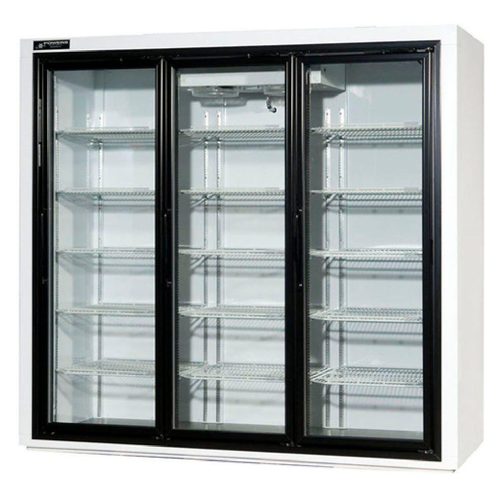 Powers Equipment BR77SD Beverage Cooler Three-section 77"W
