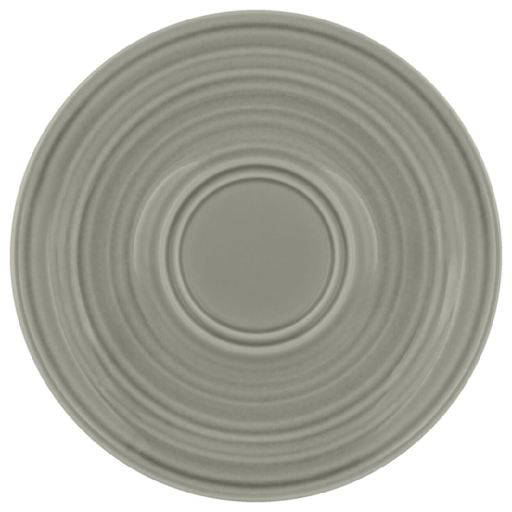 BauscherHepp 637116-A10000 Saucer 6.5" Dia. X 1"H Round With Double Well