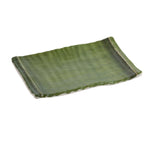 Yanco BA-308 Bamboo Style Plate 8"L X 5"W Rectangular