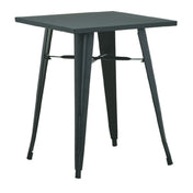 Hubert 70811 - CenPro Outdoor Table, 24"W X 23-1/2"D X 30"H, Standard Height