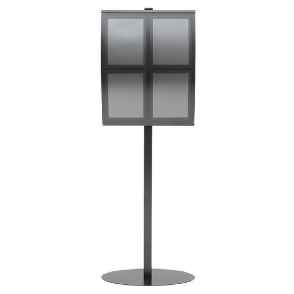 Hubert 89576 - Sign Holder, Floor Stand, 23" X 77"H Overall