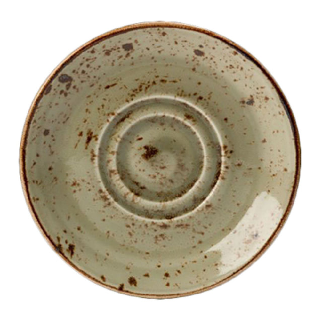 Steelite 11310225 Double Well Saucer 6.5" X 0.75" Craft