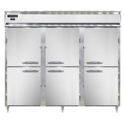 Continental Refrigerator DL3FE-SS-HD Designer Line Wide Freezer Reach-in 85-1/2"W
