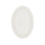 CAC China MLDNR-14 Dwight Oval Platter 13.25"W X 9.625"D X 1.125"H Narrow Rim(Sold By Case)