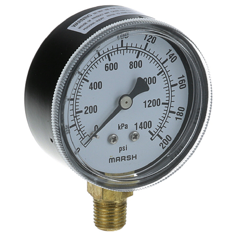 Vulcan Hart 98247 Pressure Gauge 2 1/2 0 200 Psi
