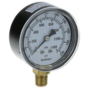 Vulcan Hart 98247 Pressure Gauge 2 1/2 0 200 Psi
