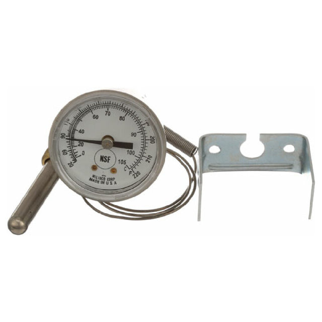 Hatco 03.01.005 Thermometer 2" 0 220 F U Clamp