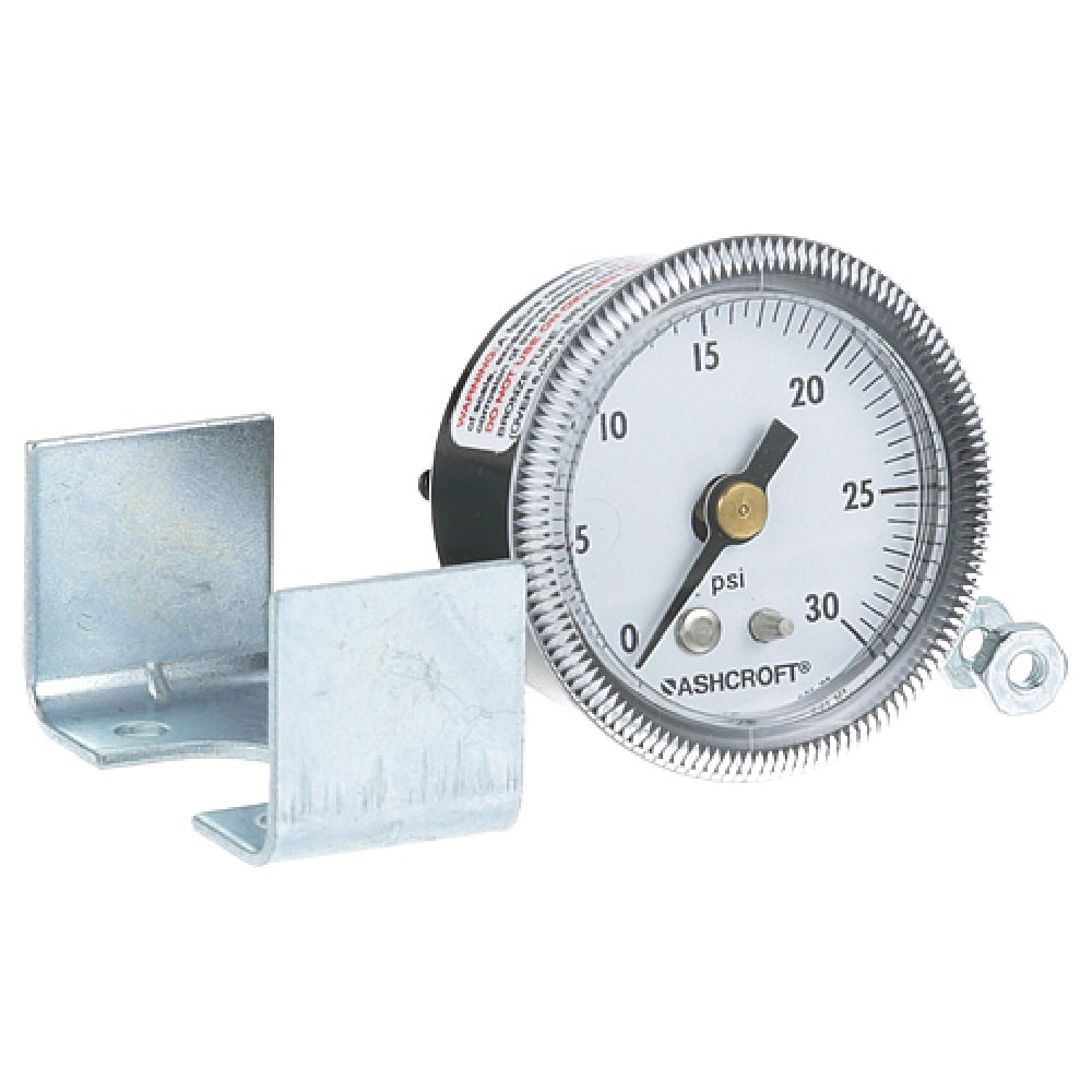 Cleveland 07167 Gauge 1 1/2 0 30psi 1/8" Mpt