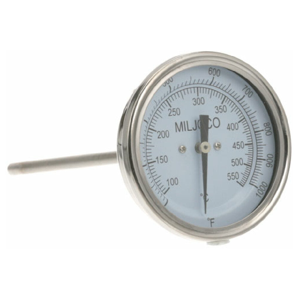 Bakers Pride M1013A Thermometer 3" 200 1000f 1/2 Mpt
