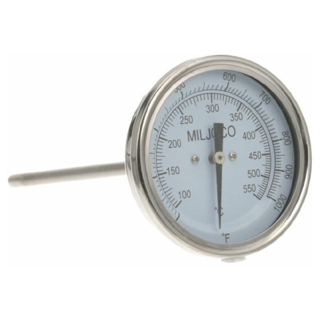 Bakers Pride M1013A Thermometer 3" 200 1000f 1/2 Mpt