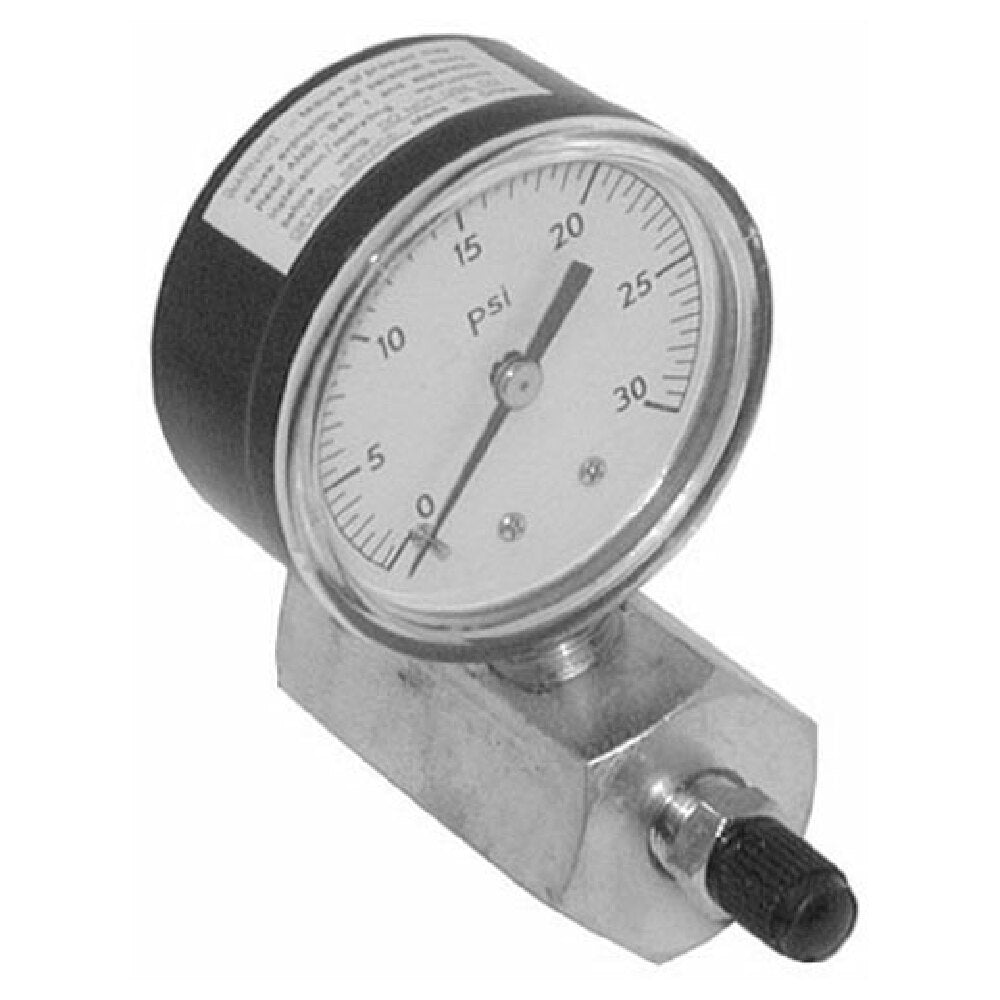 AllPoints 621064 Gas Test Gauge 2 0 30 Psi 3/4 Fpt