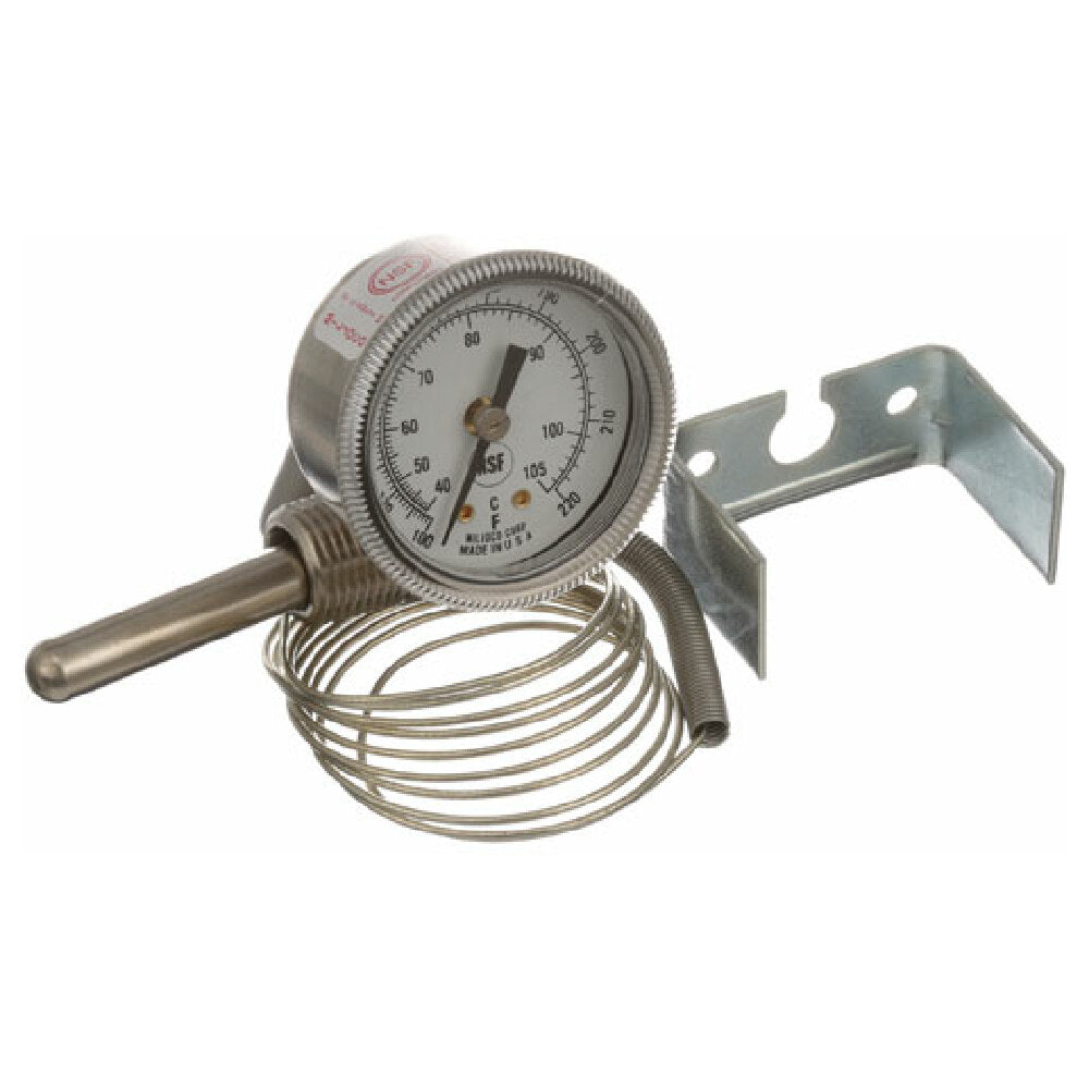 American Dish Service 299-1004 Gauge Temperature 100 220 Rear Palnut