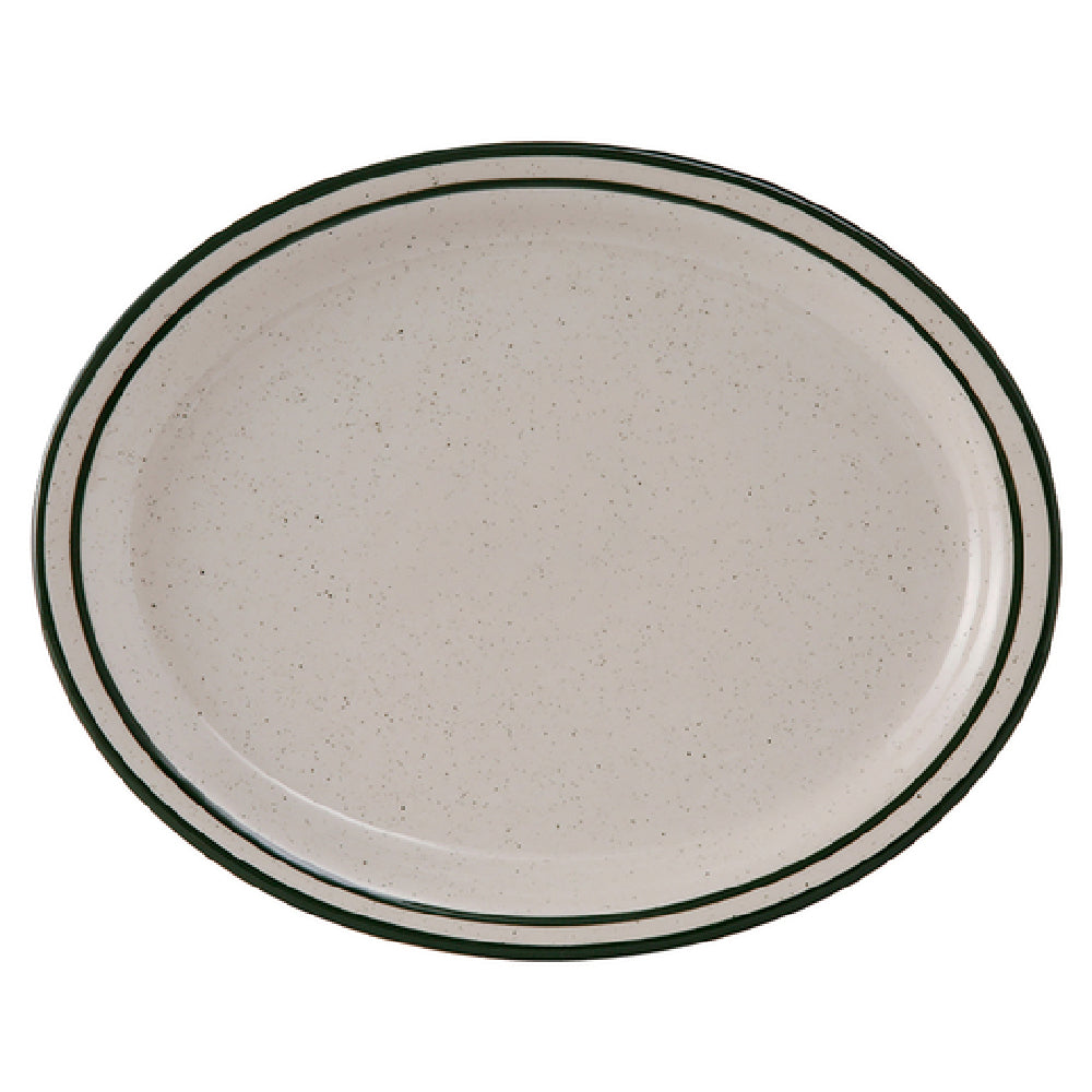 Tuxton TES-013 Platter 11-1/2" X 9-1/8" Oval