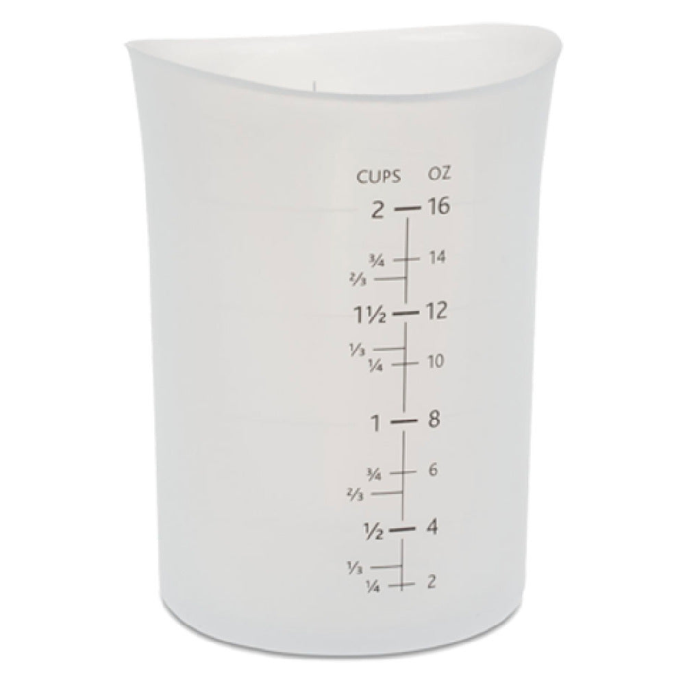 JB Prince U126 ISi Flex-it Measuring Cup 2 Cup (16 Oz. ) Capacity 3-1/4" Dia. X 5"H