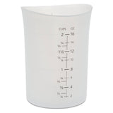 JB Prince U126 ISi Flex-it Measuring Cup 2 Cup (16 Oz. ) Capacity 3-1/4" Dia. X 5"H