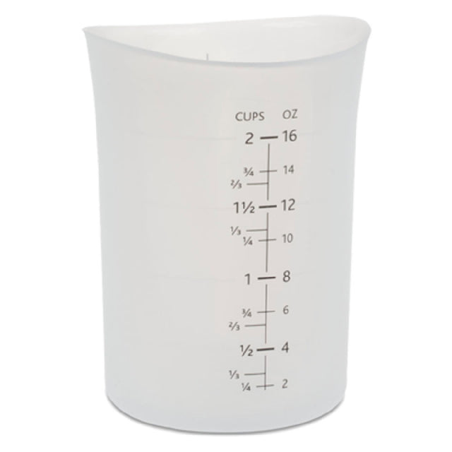 JB Prince U126 ISi Flex-it Measuring Cup 2 Cup (16 Oz. ) Capacity 3-1/4" Dia. X 5"H