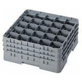 Cambro 25S738151 Camrack® Glass Rack With (3) Soft Gray Extenders Full Size
