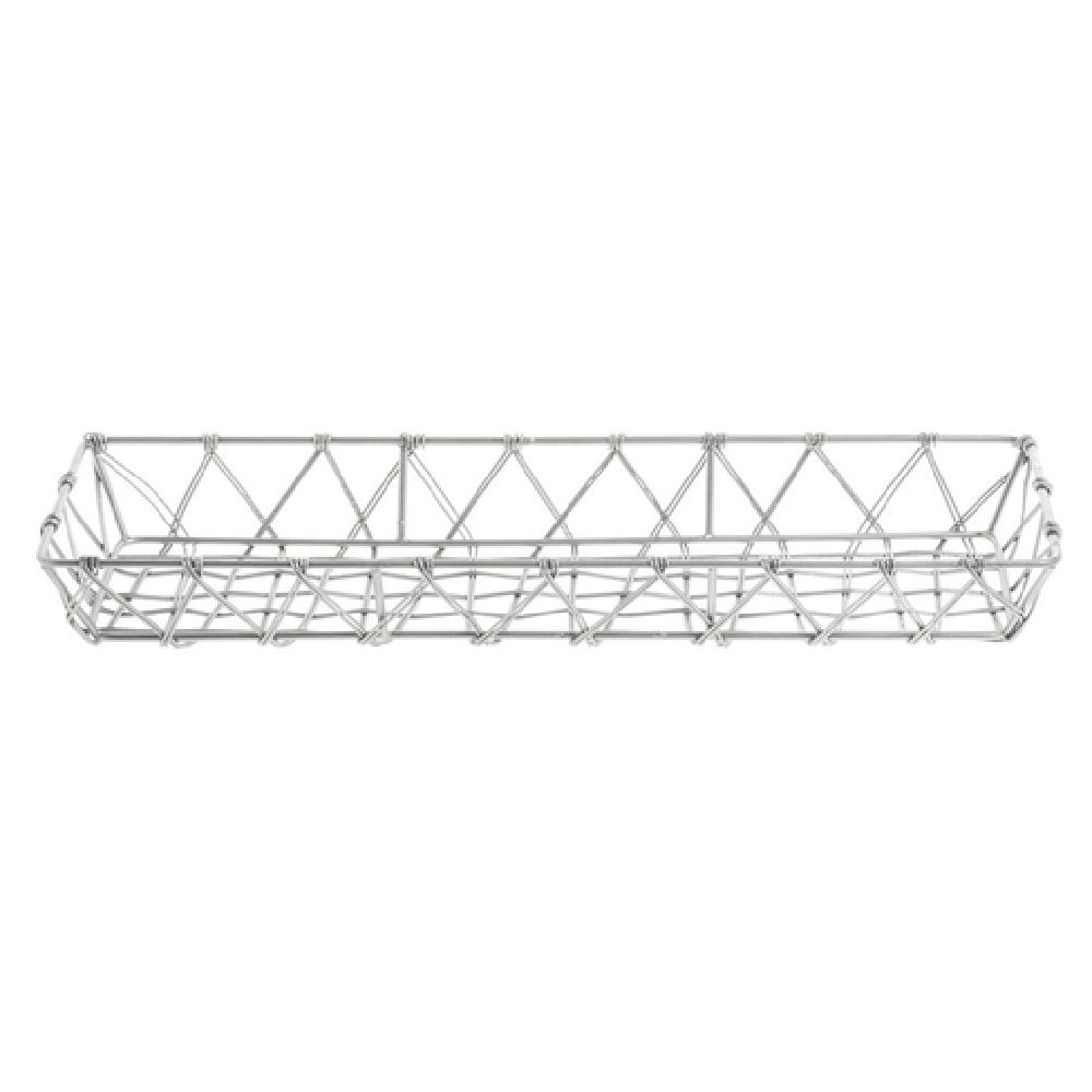 Hubert 92518 - Urban Link Basket, 17-1/2" X 5-3/4" X 2-1/4"H, Rectangular