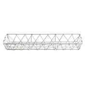 Hubert 92518 - Urban Link Basket, 17-1/2" X 5-3/4" X 2-1/4"H, Rectangular