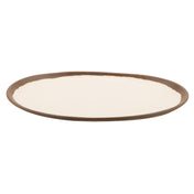 GET Enterprises P-129-CRM Pottery Market™ Dinner Platter 11-3/4"L X 9-1/4"W Oval