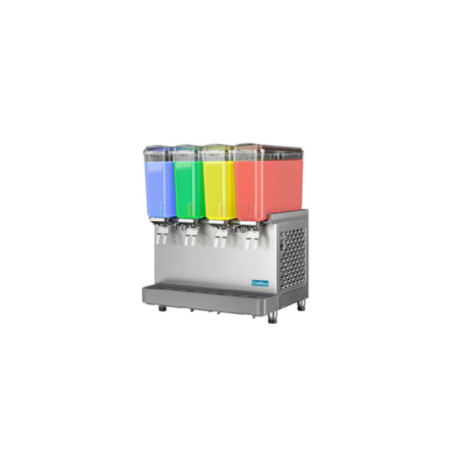 Crathco SR-4E-16 Crathco® Classic Pro Bubbler® Mini Quad Pre-Mix Cold Beverage Dispenser