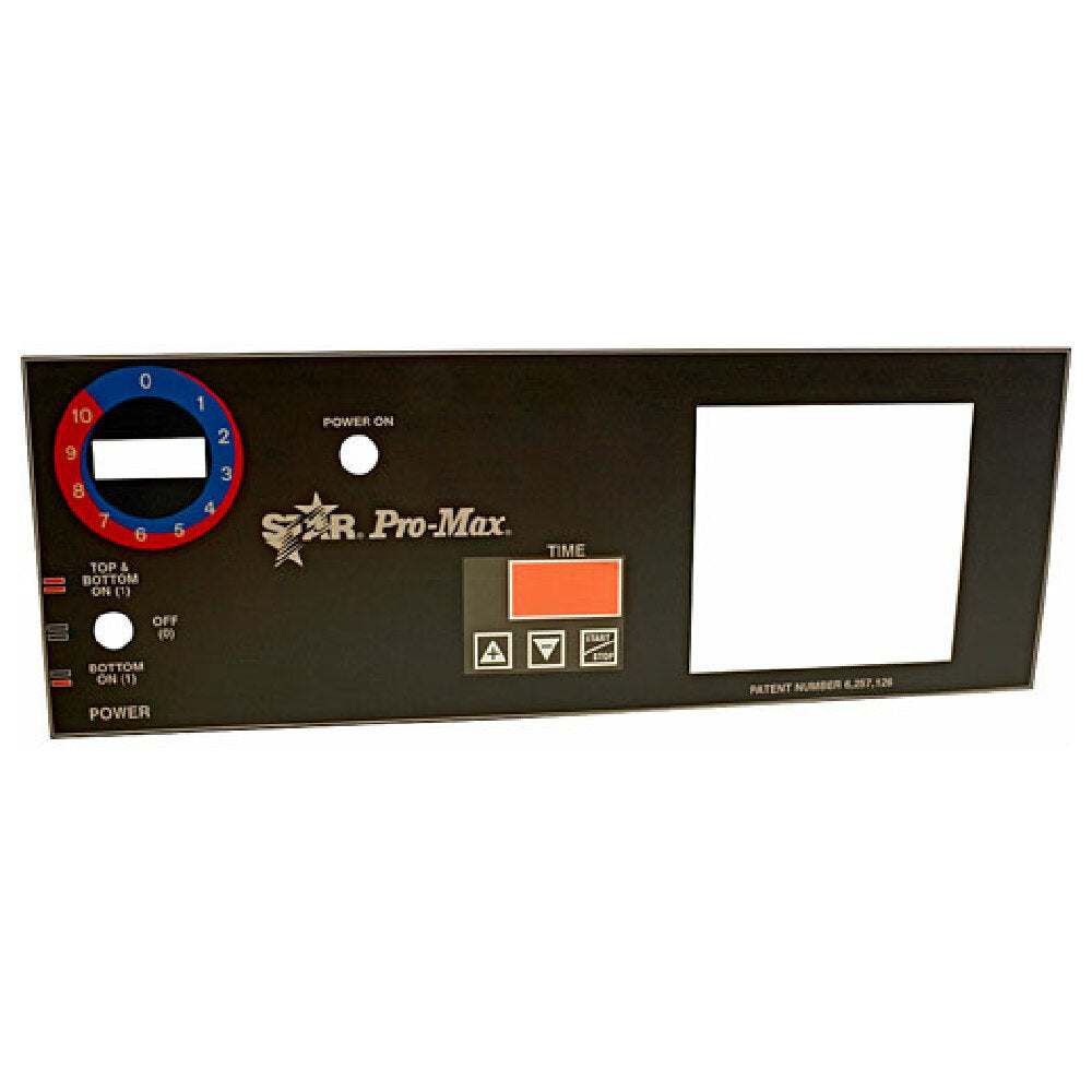 Star Mfg 2M-Z6870 Front Overlay/timer Mode For Use W/toggle Sw