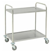 Hubert 72505 - Transport Trolley, 2-shelf, 31-9/10" X 17-9/10" X 33-5/8"H