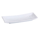 Yanco FU-2110 Fuji Sushi Plate 10-1/2"L X 4-3/8"W Rectangular