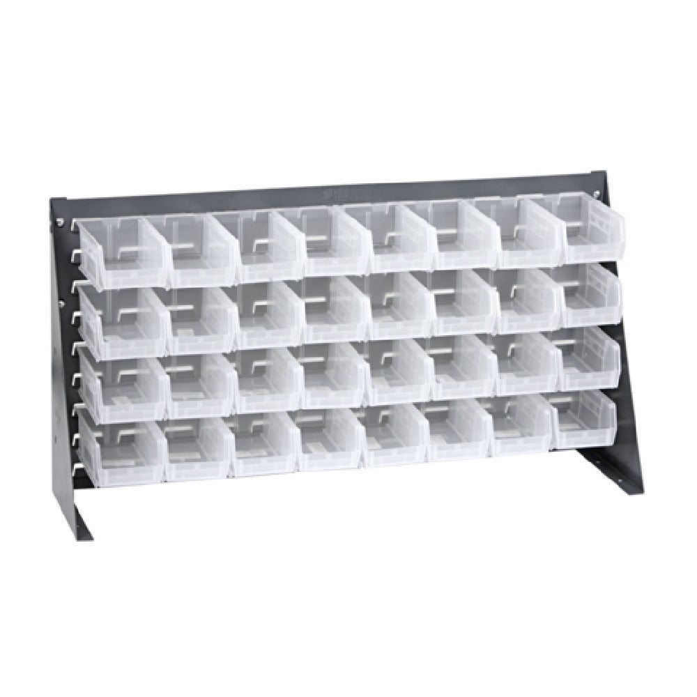 Quantum QBR-3619-220-32CL Bench Rack 36"L X 8"W X 19"H 16 Gauge Steel Louvered Model
