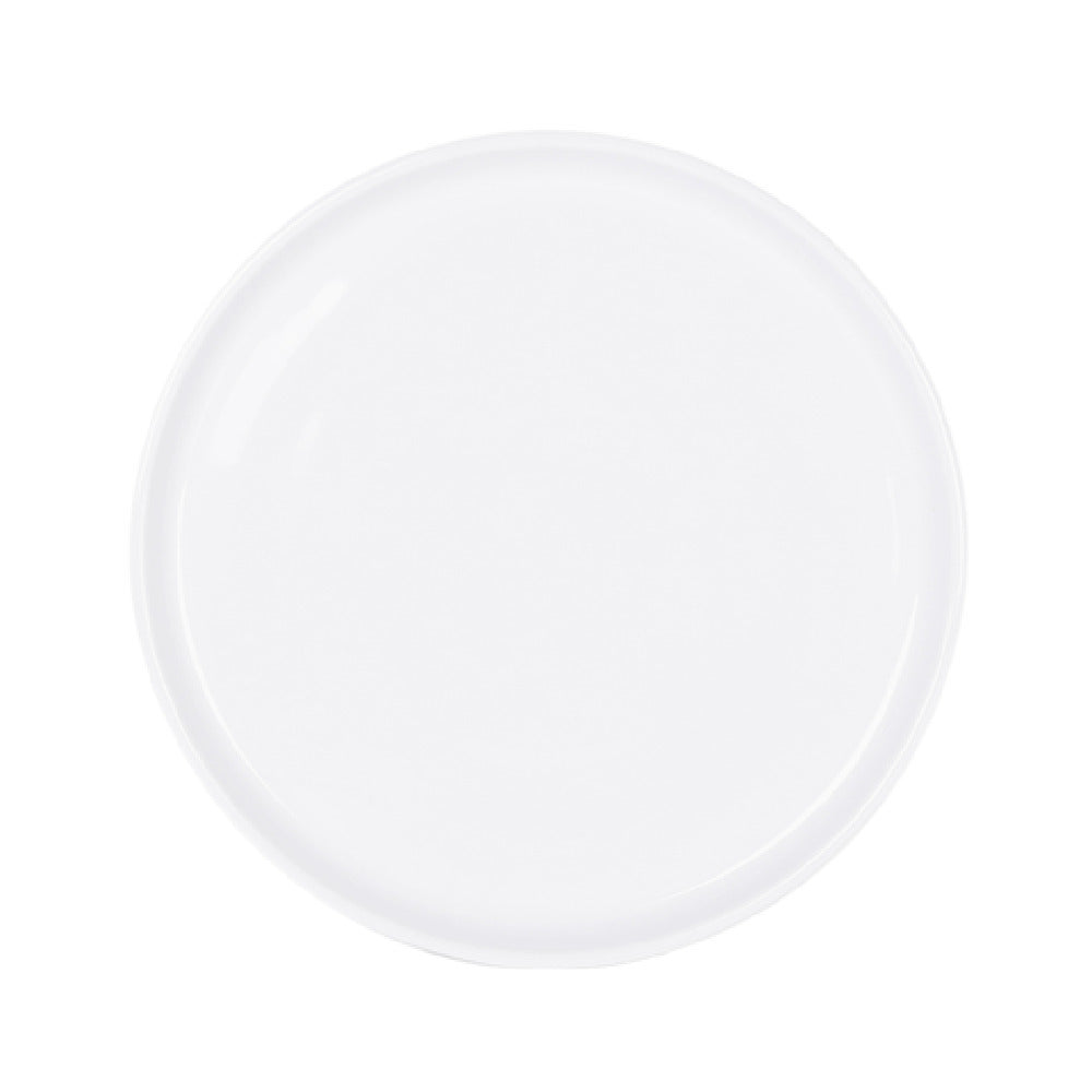 Elite Global Solutions B190106-W Plate 10 5/8" Dia. X 7/8"H Round