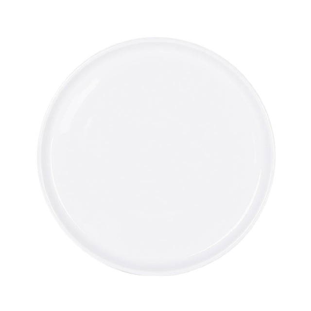 Elite Global Solutions B190106-W Plate 10 5/8" Dia. X 7/8"H Round