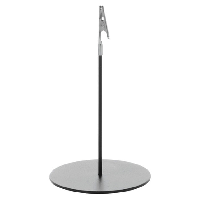Hubert 80701 - Sign Holder, 3-3/4" Dia. X 7"H, Alligator Clip