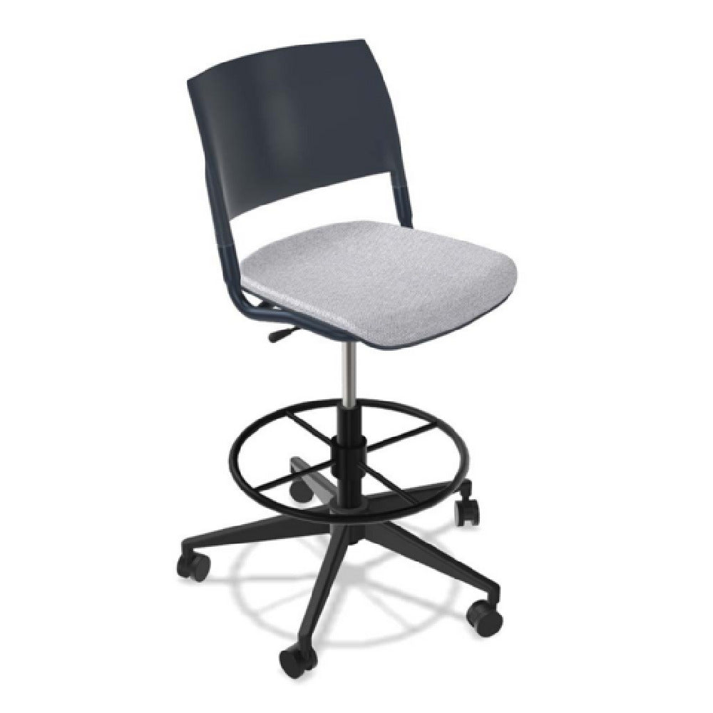 Forbes Industries FGF124###### NIMA™ Swivel Base Stool Seat Only Upholstered Grade 1