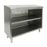 GSW USA CTN-2436 Work Table Cabinet Base With Open Front 36"W X 24"D X 35"H