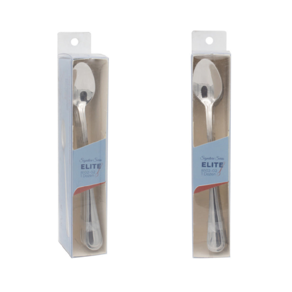 CAC China 8102-02 Elite CPK Iced Tea Spoon 7 3/8" Extra Heavy Duty