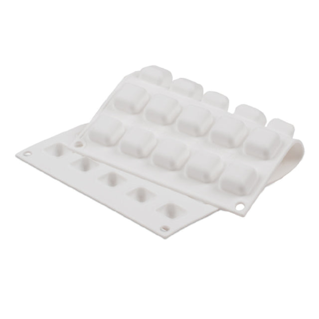 JB Prince MA103 Micro Flex Mold 11-3/4" X 7" Overall Makes (35) 1" Square Gems