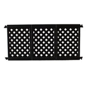 Grosfillex US963117 Fence Panel 3-panel Section Interlocking