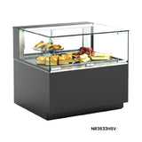 Structural Concepts NR4833HSV Reveal® Service Heated Display Case Freestanding