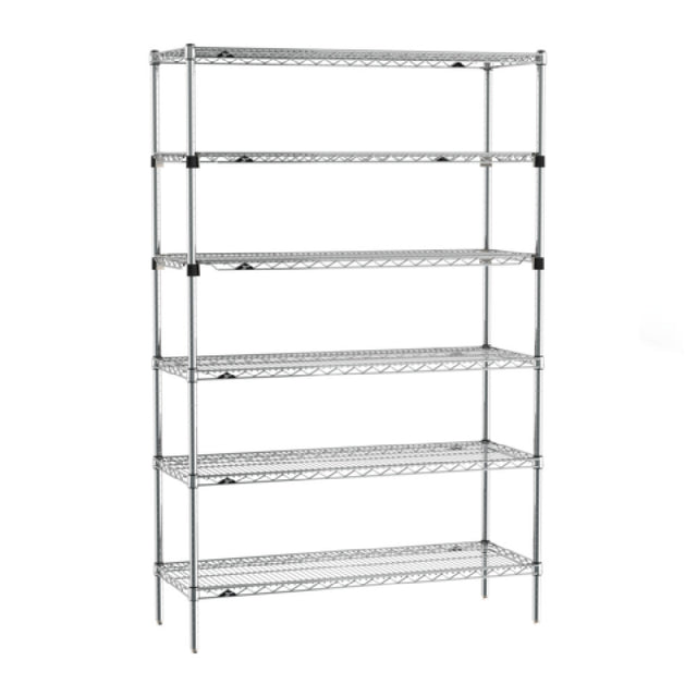 Metro SEZ-184874C-S-42 Super Erecta® Starter Shelving Unit 48"W X 18"D X 74"H